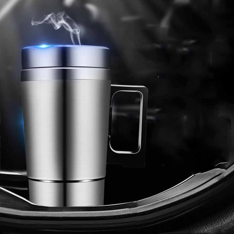 Electric Car Kettle Camping Travel Kettle Water Coffee Thermal Mug
