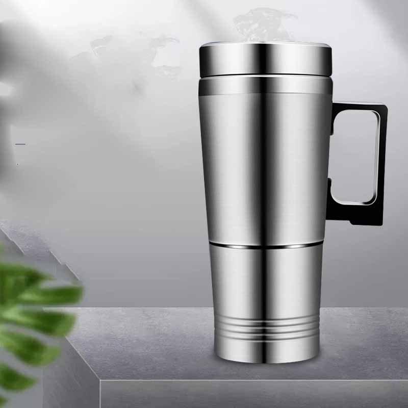Electric Car Kettle Camping Travel Kettle Water Coffee Thermal Mug